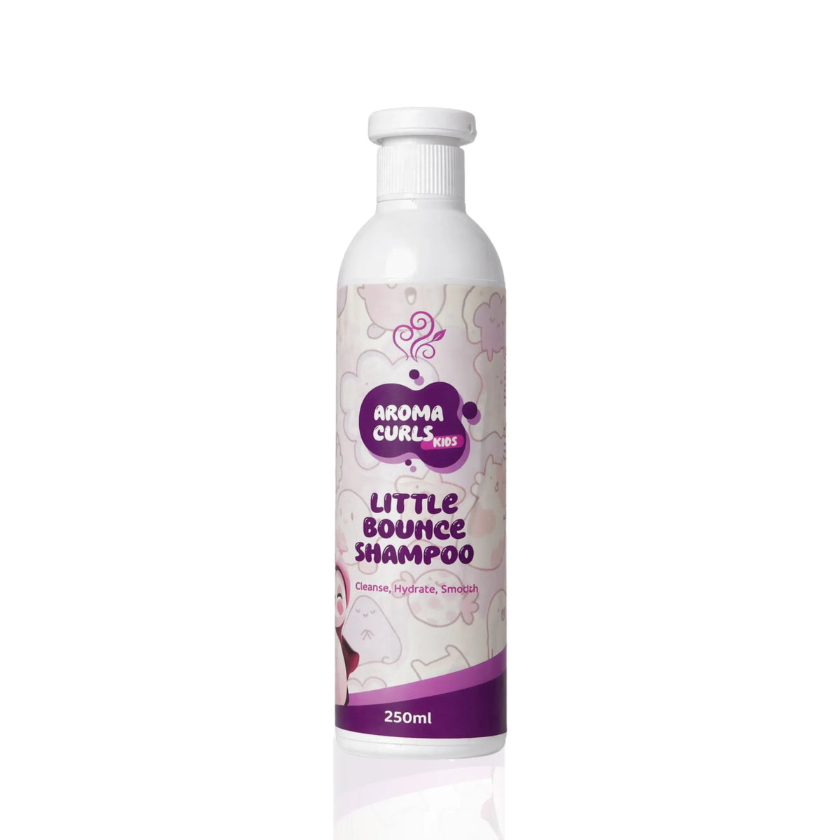 Aroma Curls Kids Shampoo product packaging