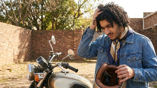 How to Keep Curls Intact While Wearing a Motorcycle Helmet