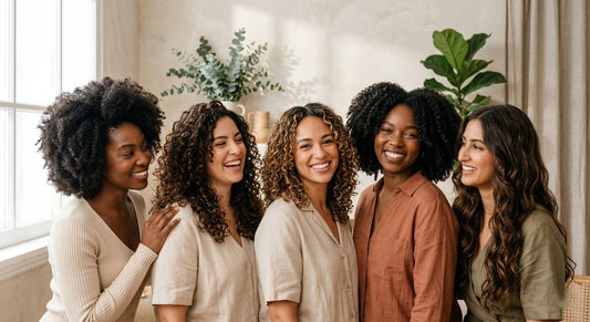 Curly hair types chart