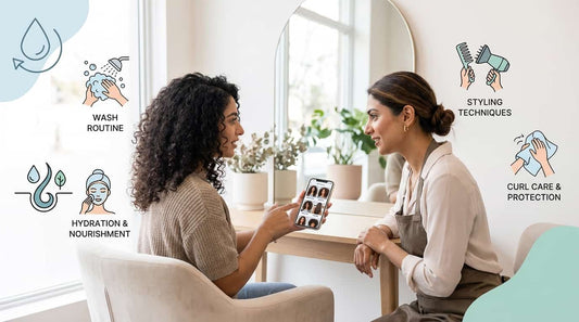How to Explain Your Curly Hair Routine to Your Salon Stylist