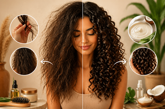 How to Fix Damaged Curly Hair