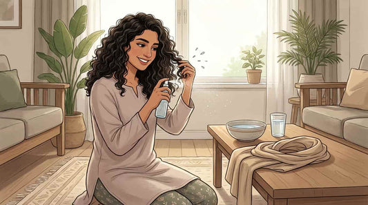 How to Refresh Curls After Wearing a Hijab All Day