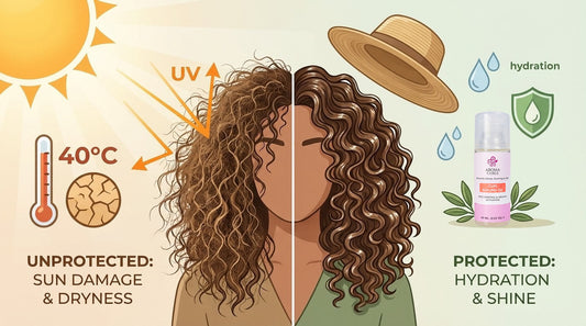 Sun Protection for Curls - Shielding Your Hair from the 40°C Heat