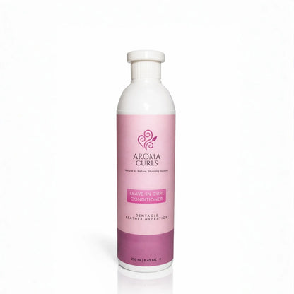 Aroma Curls Leave-In Curl Conditioner product packaging