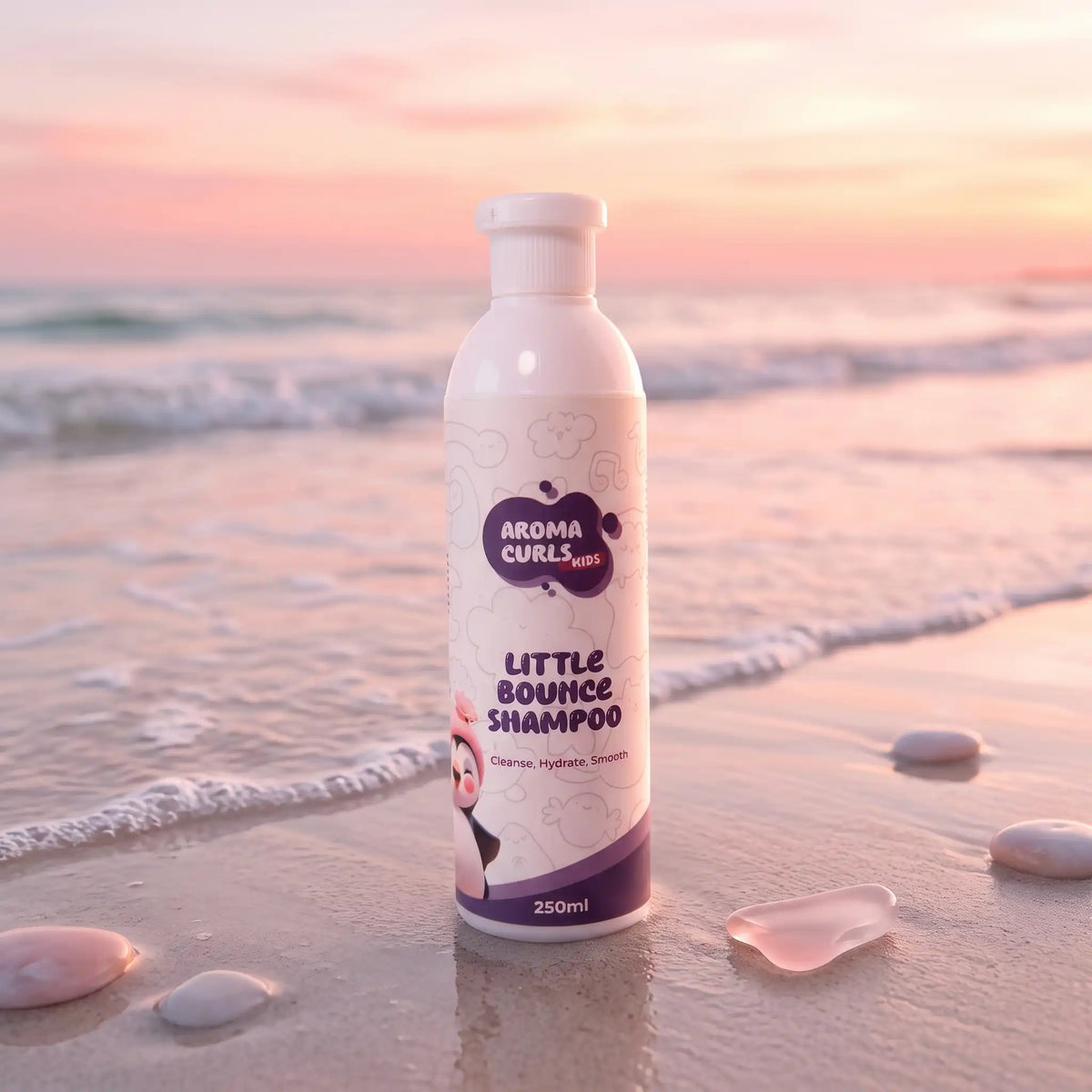 Little Bounce Shampoo bottle - kids curly hair care Pakistan