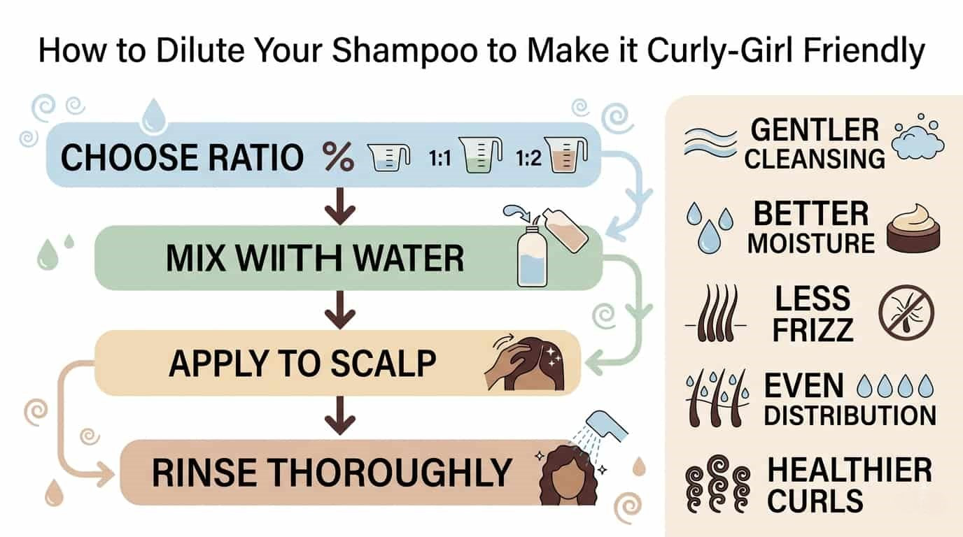 How to Dilute Your Shampoo Properly