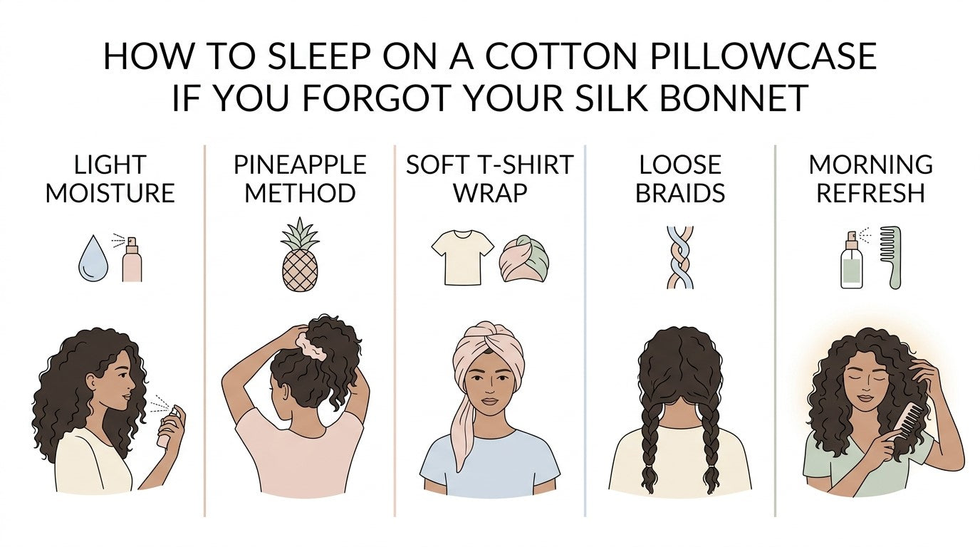 Why Cotton Pillowcases Can Affect Curly Hair