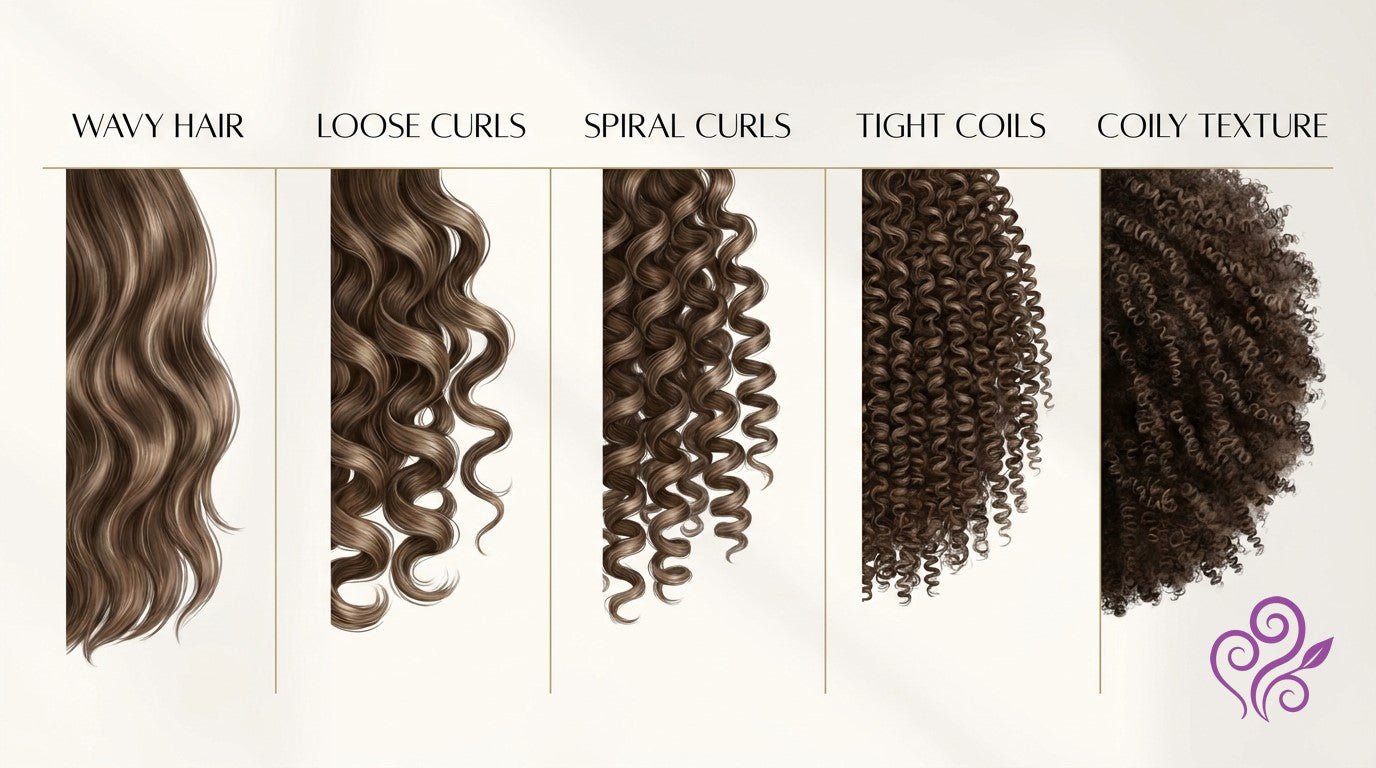 Curls Pattern Chart - Aroma Curls