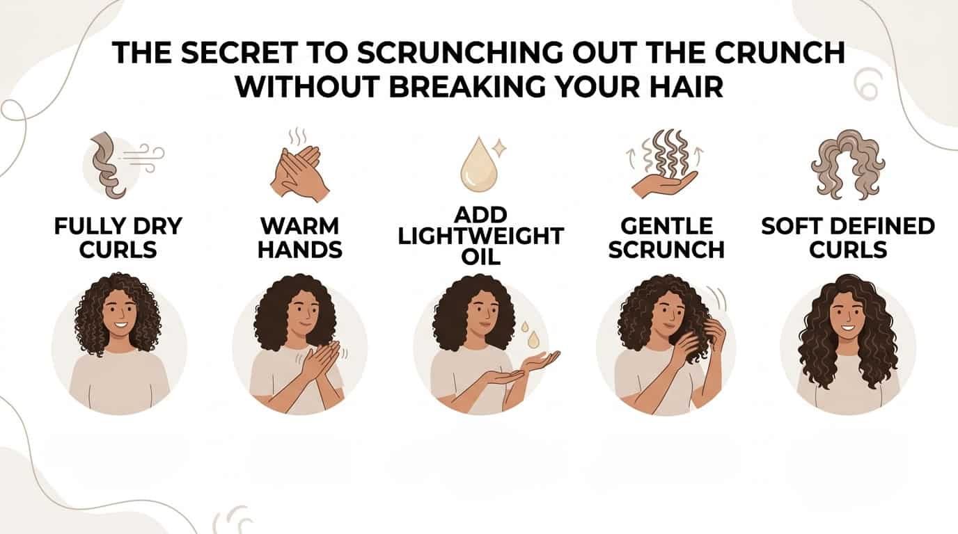 How to Scrunch Out the Crunch Safely