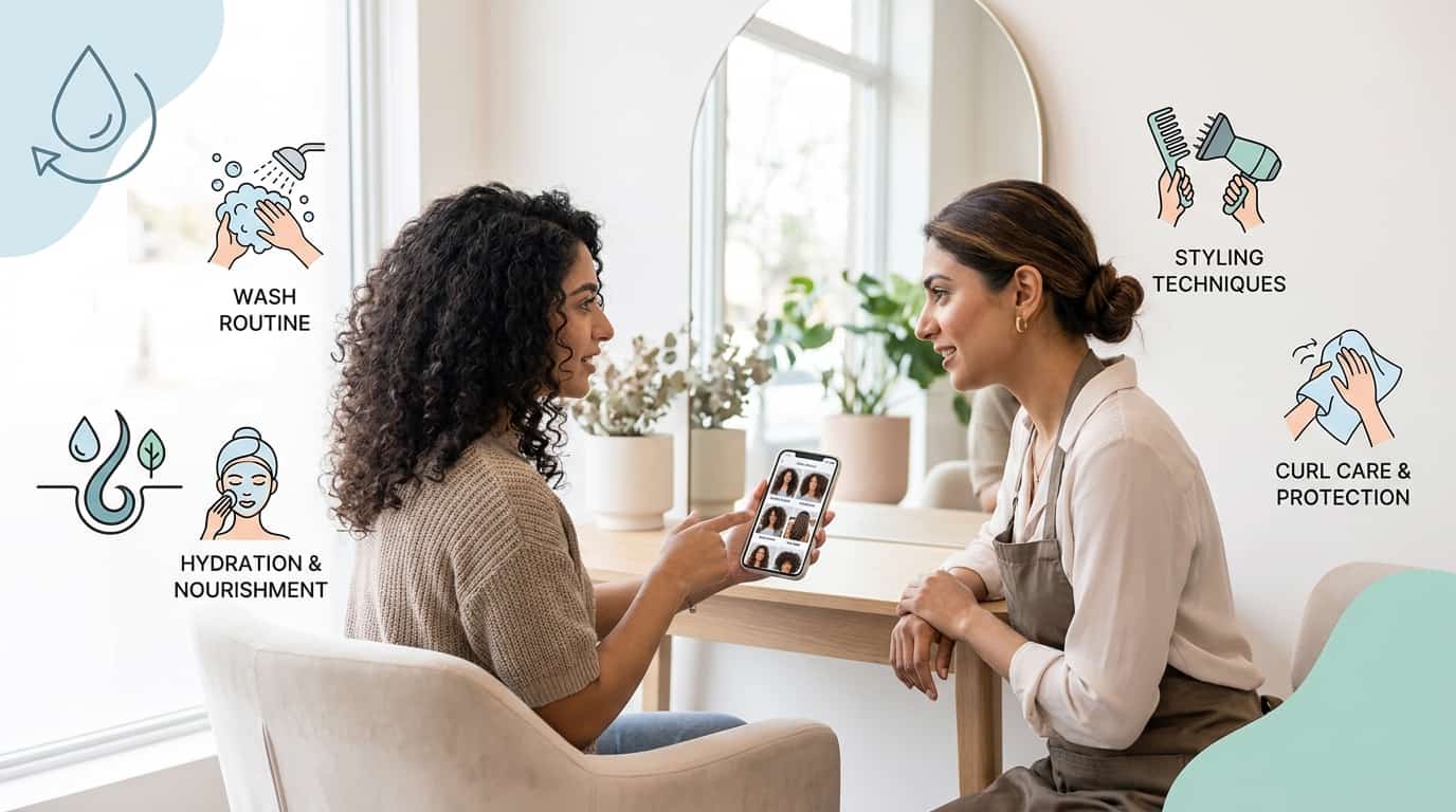 How to Explain Your Curly Hair Routine to Your Salon Stylist