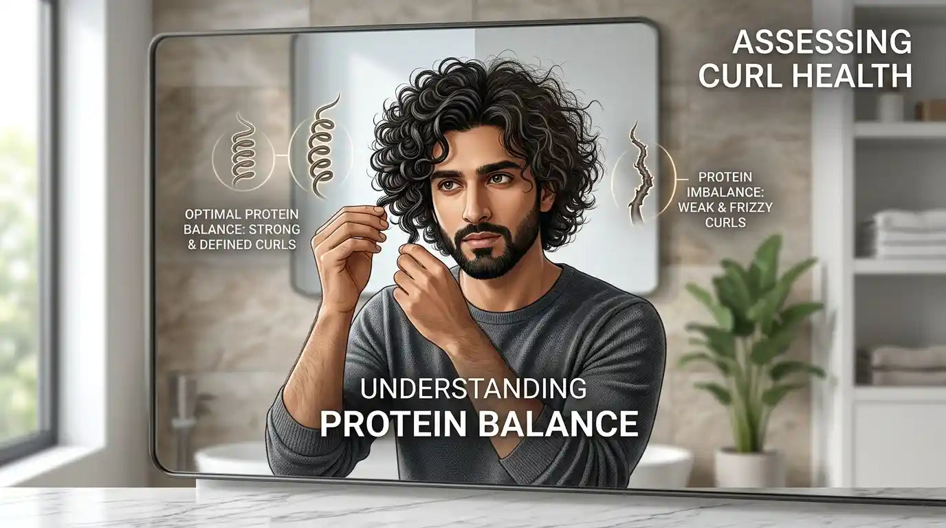 How to Tell if Your Curls Need a Protein Boost (For Men)