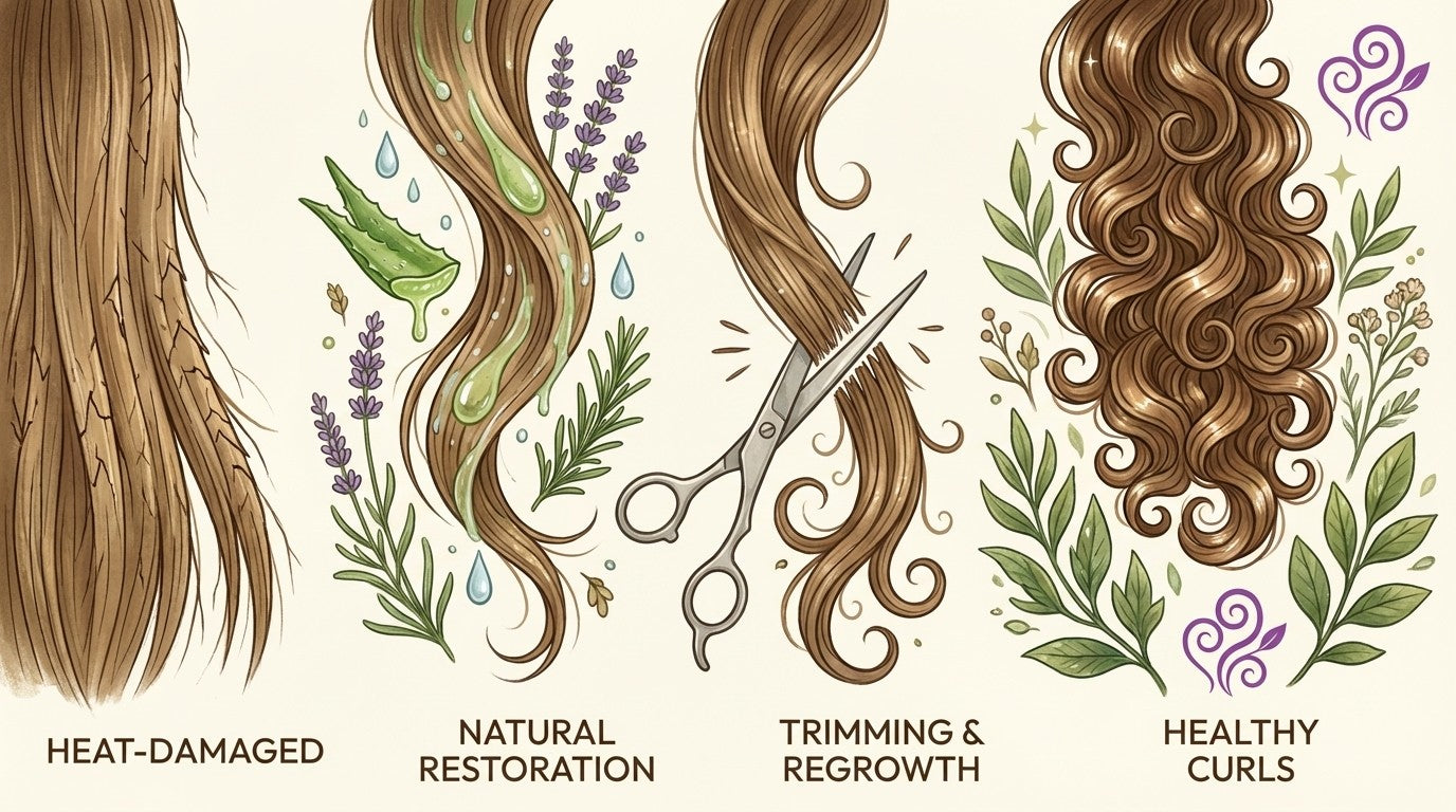 Repairing Heat Damage: Can You Get Your Natural Curls Back?