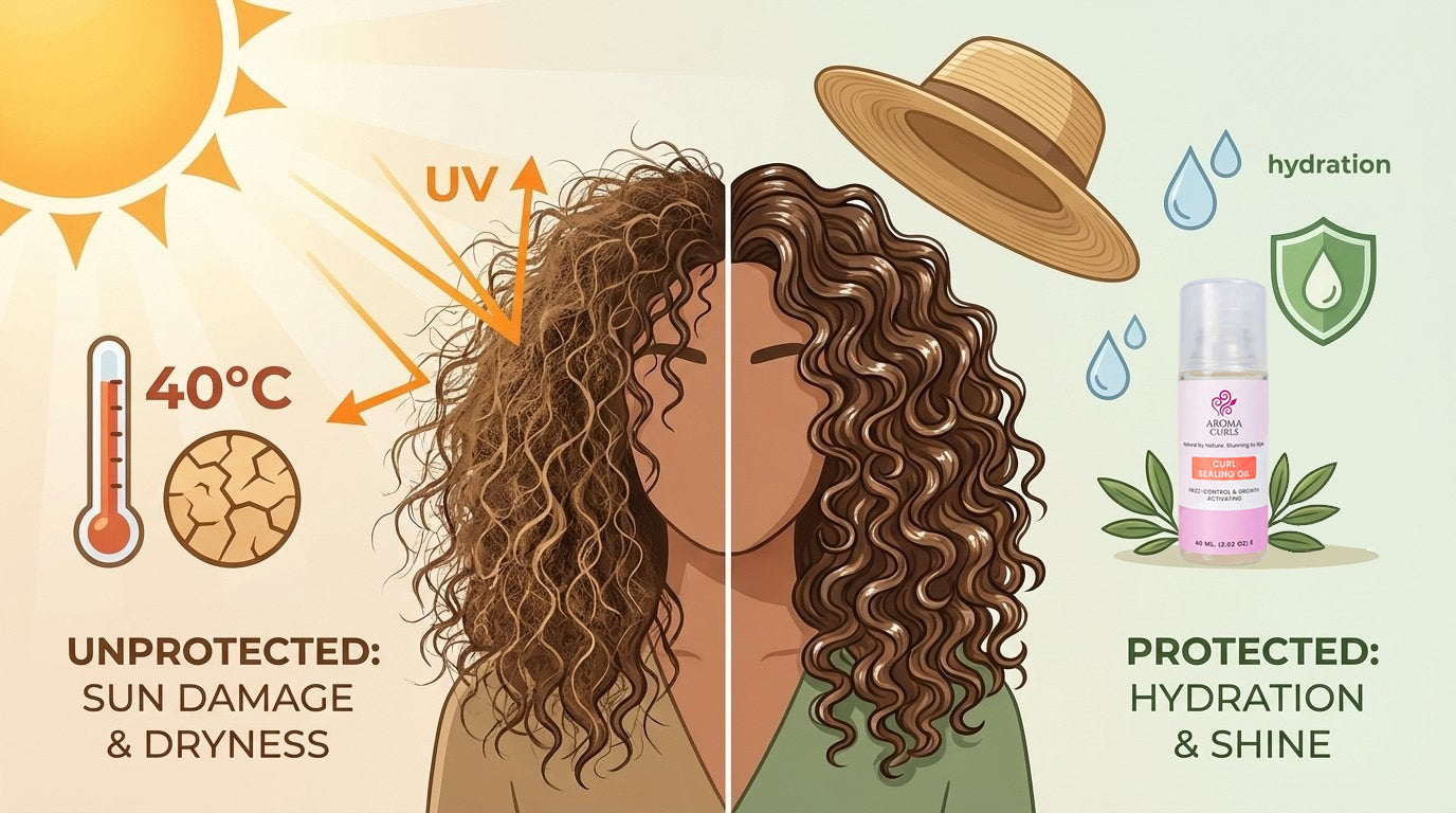 Sun Protection for Curls