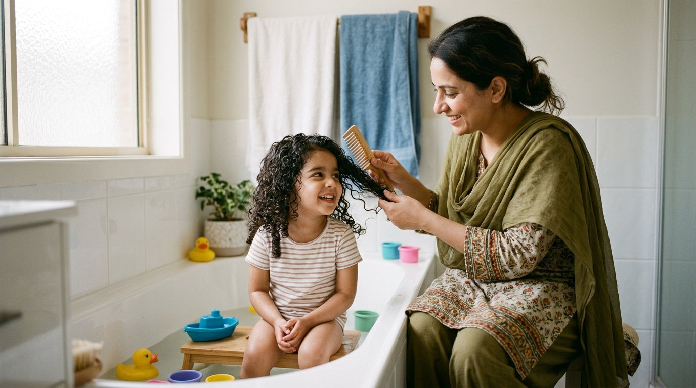 Tear-Free Detanglin Making Wash Day Fun for Your Child