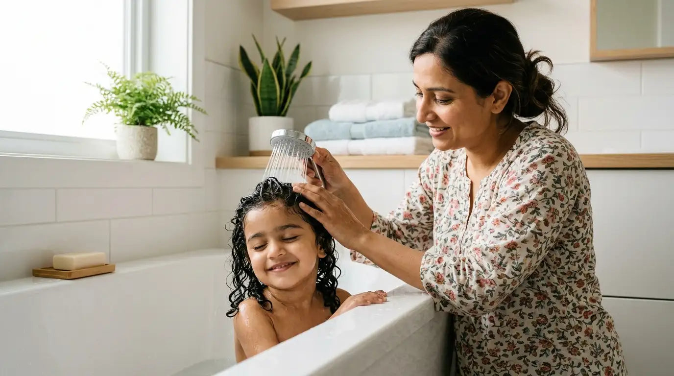 The Importance of Tear-Free Formulations for Curly Kids