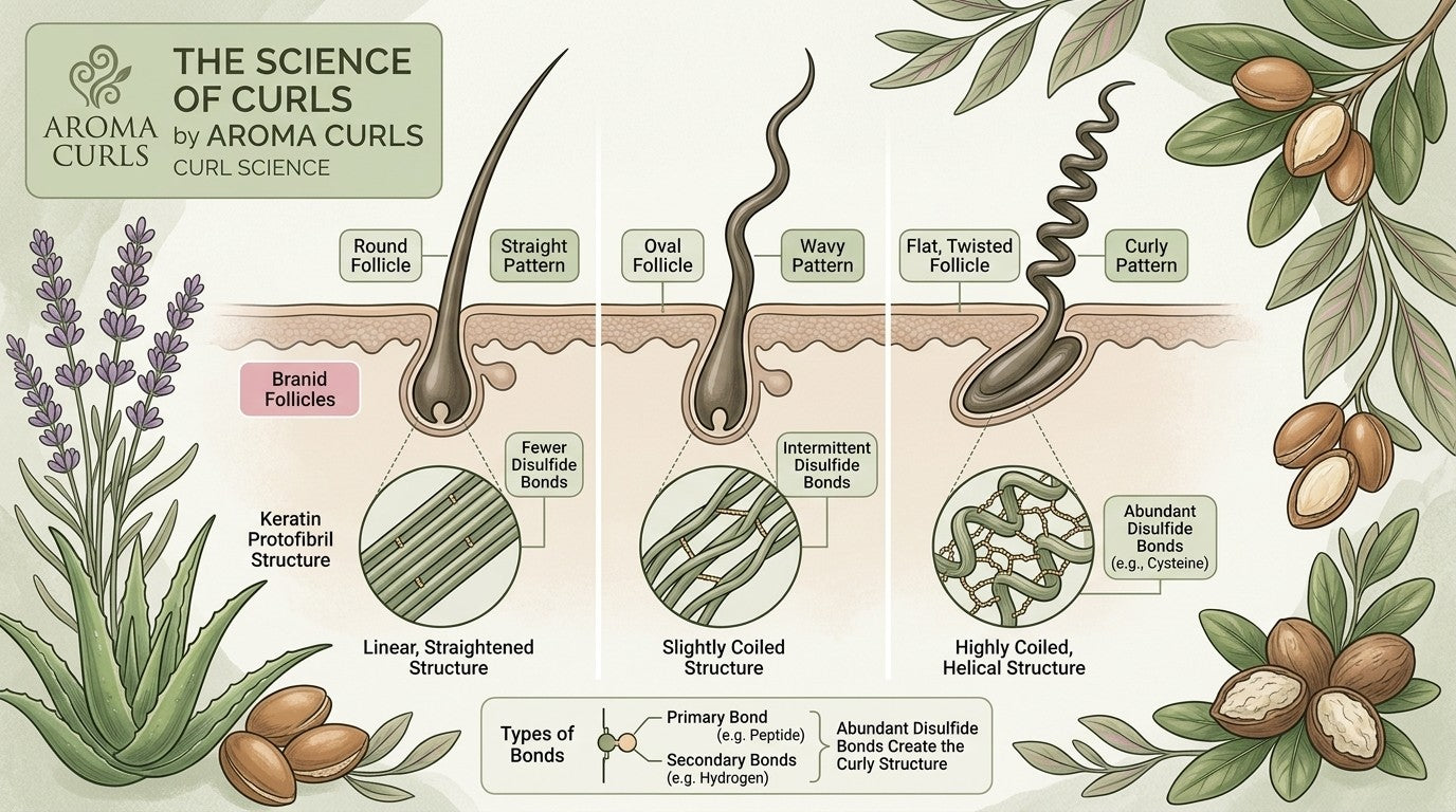The Science of a Curl - Why Your Hair Shapes Into Spirals