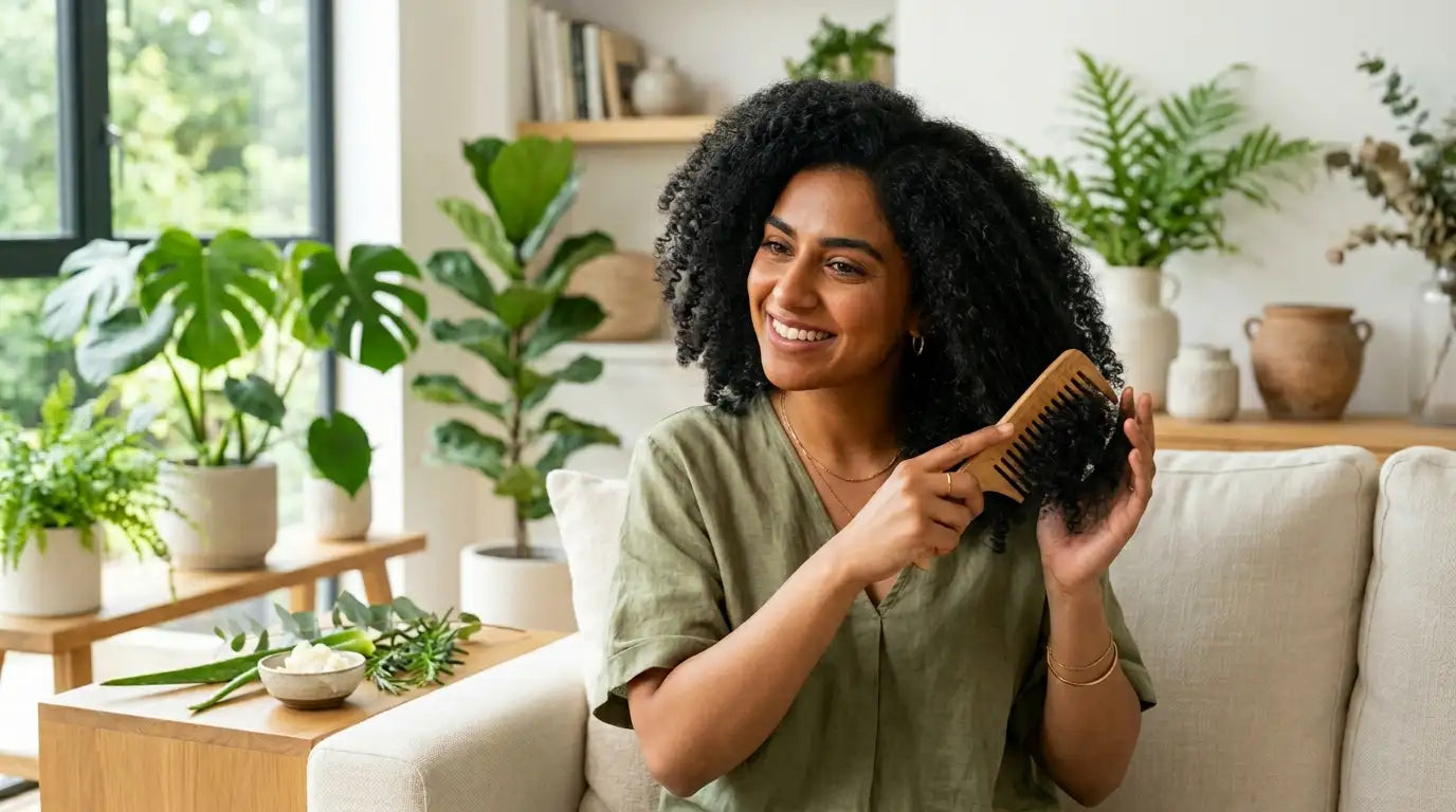 The Ultimate 4C Coily Hair Care Routine Using Aroma Curls