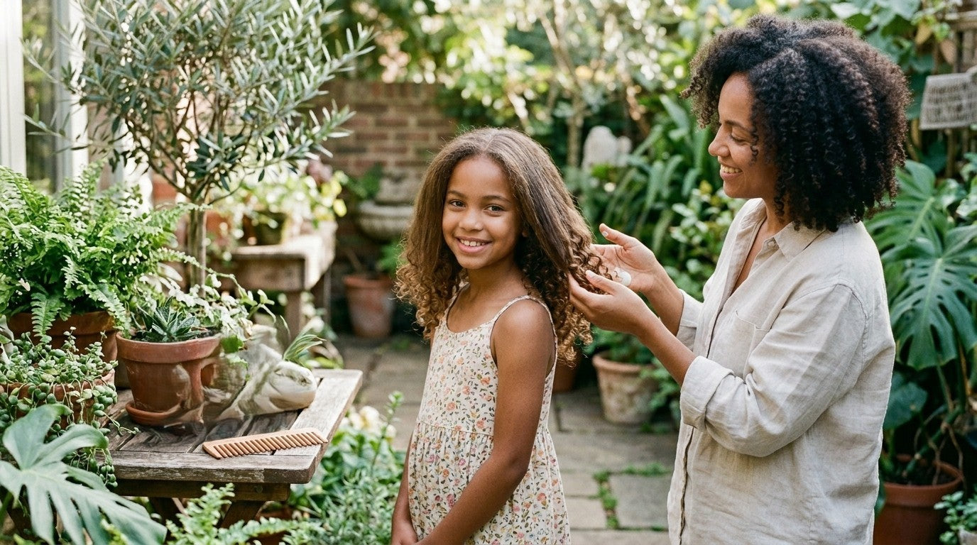 Why a Child's Hair Texture Changes Between Ages 7 and 12